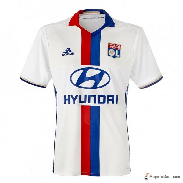 Camiseta Lyon Ropa 2016/17 Blanco